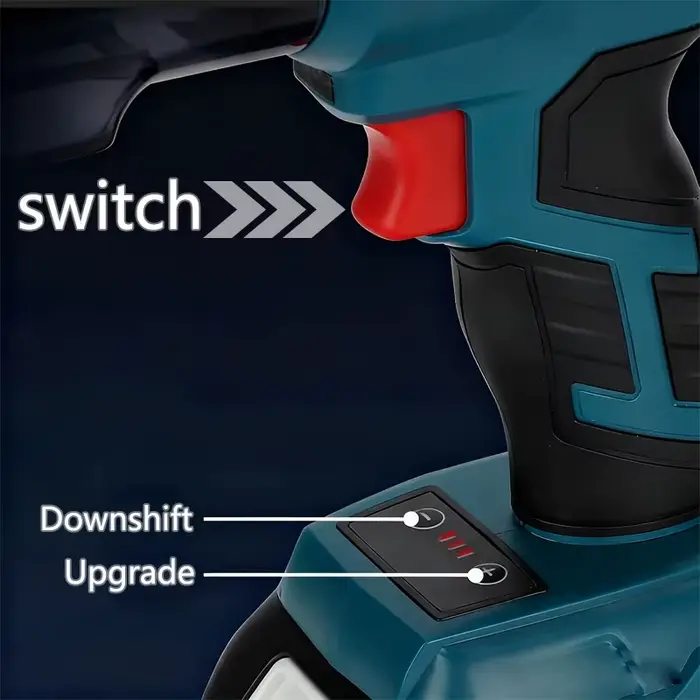 Aspirateur sans fil 240 W adapté à la batterie Dewalt/Makita/Milwaukee/Bosch/Ryobi 18 V