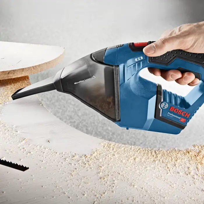 Bosch GAS 12V-LI Aspirateur à main sans fil 12V professionnel avec batterie lithium-ion rechargeable