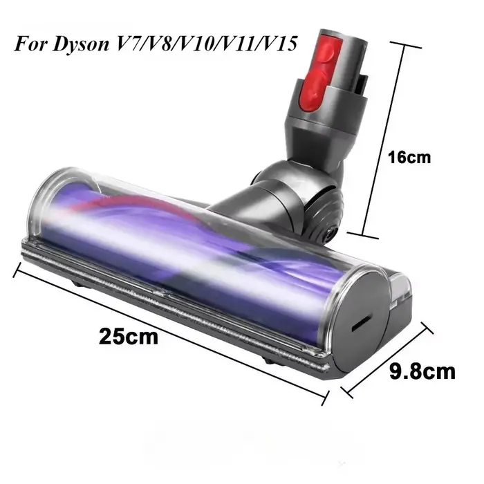 Tête d'aspiration à entraînement Direct pour aspirateur DysonV6/V7V8V10V11V15/ V10Slim /V12Slim