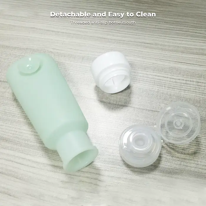 Bouteilles distributrices à ventouse en Silicone (60ml)