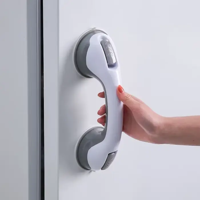 Barre d'appui antidérapante avec ventouse pour douche