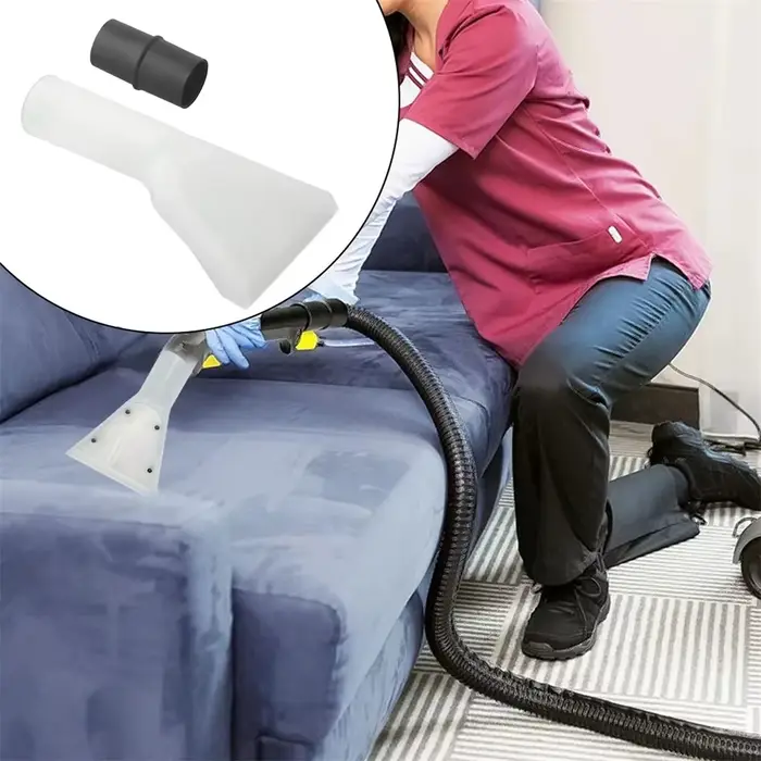 Tête de brosse de nettoyage absorbante transparente pour tapis et canapés