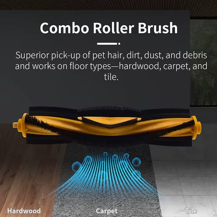Brosse à Rouleau Principal pour Ecovacs Deebot OZMO 920 T8 T9 N8 N8 + Aspirateur Robot de Balayage,