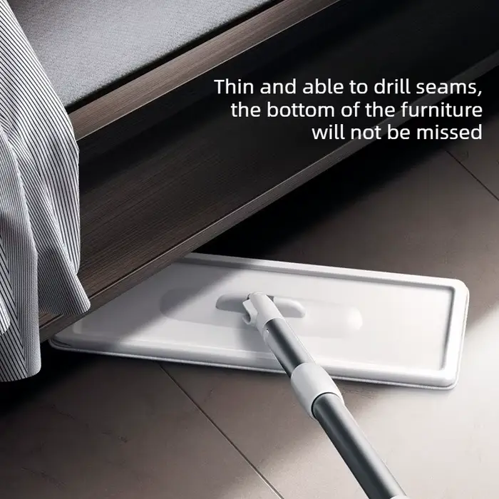Serpillère plate pour la maison qui peut être nettoyée sans lavage à la main - Ensemble seau