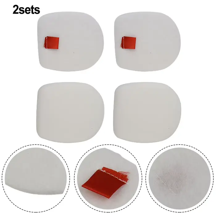 Kit de filtres en mousse et feutre de style OEM