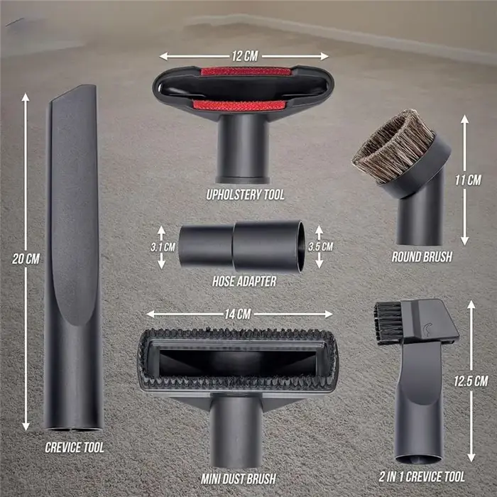 B59B Henry, ensemble d'accessoires pour aspirateur Hoover, adaptateur de brosse ronde pour tissus et interstices inclus