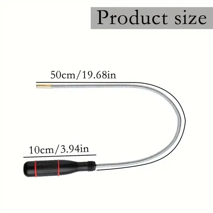 Outil d'aspiration magnétique flexible
