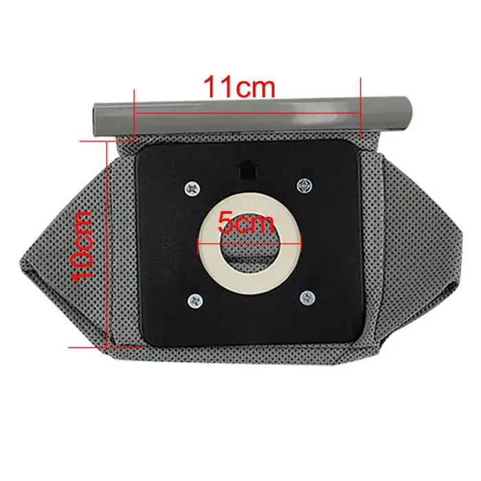 Sac à poussière 11x10 cm pour aspirateur Philips FC8334 FC8336 FC8338, Electrolux Z1450 Z1460 Z1470, LG V-3700Y V-3710Y V982SER