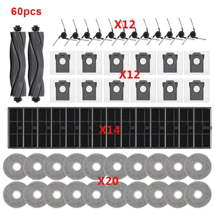 Pièces détachées pour aspirateur robot Dreame L10s Ultra Gen3 L40Ultra X40Ultra L30s Pro