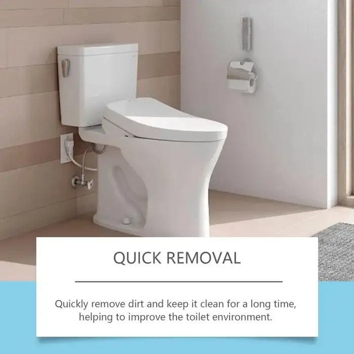 Nouvelle poudre de décontamination pour toilettes, nettoie, désodorise, désinfecte, élimine les taches tenaces et le calcaire, poudre nettoyante moussante pour toilettes