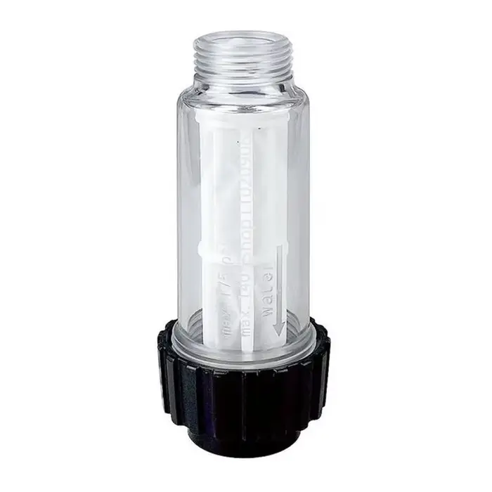 Filtre à eau pour nettoyeur haute pression Karcher K2 K3 K4 K5 K6 K7 G 3/4'' avec 2 cartouches filtrantes pour Lavor et Nilfisk