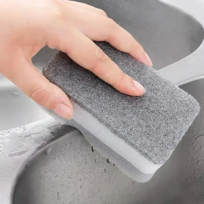 Éponges de nettoyage magiques à trois couches, réutilisables, pour casserole, vaisselle, tampons à r