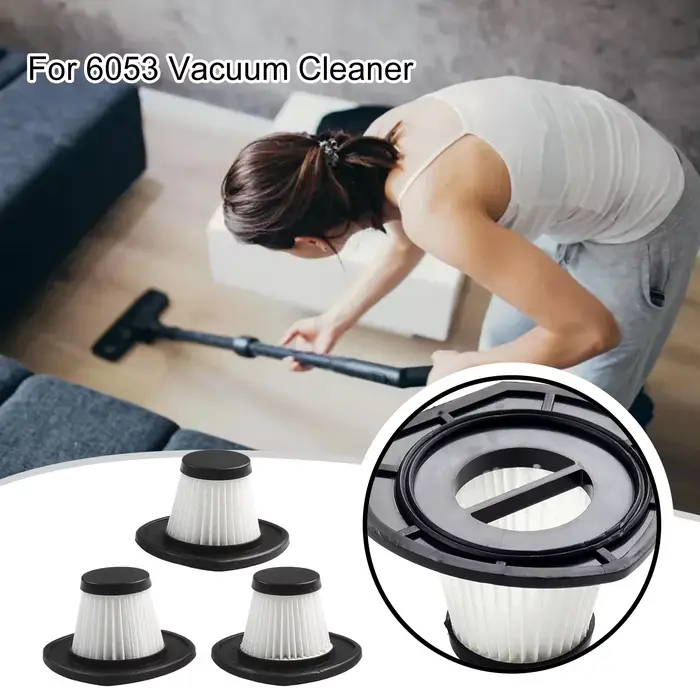 3x filtres d'aspirateur pour aspirateur à main sans fil pour voiture R-6053
