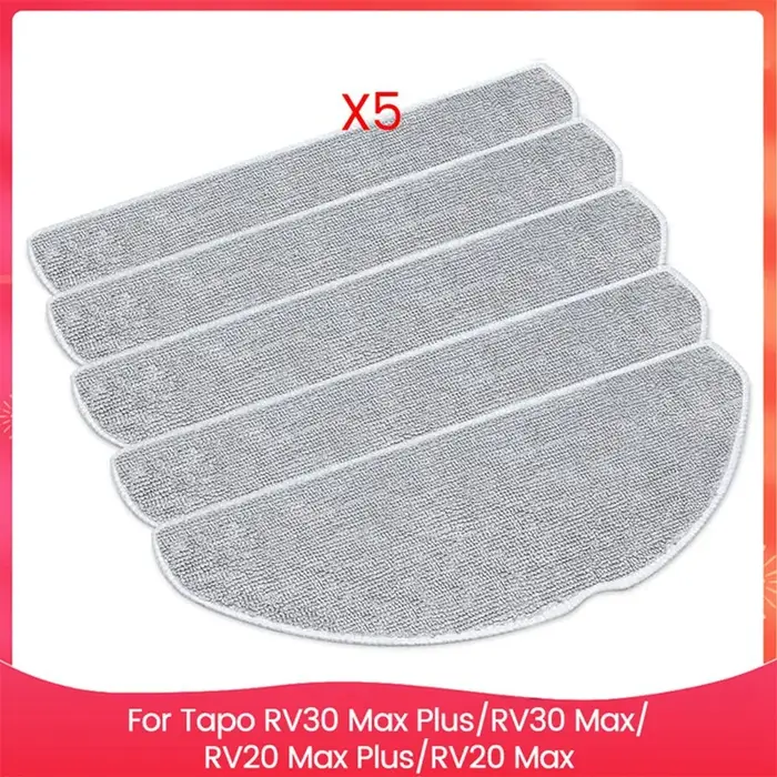 Chiffon de vadrouille lavable pour aspirateur Robot Tapo RV30 Max Plus