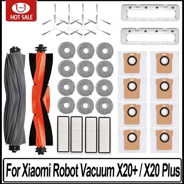 Sac à poussière pour aspirateur robot Xiaomi X20 + / X20 Plus