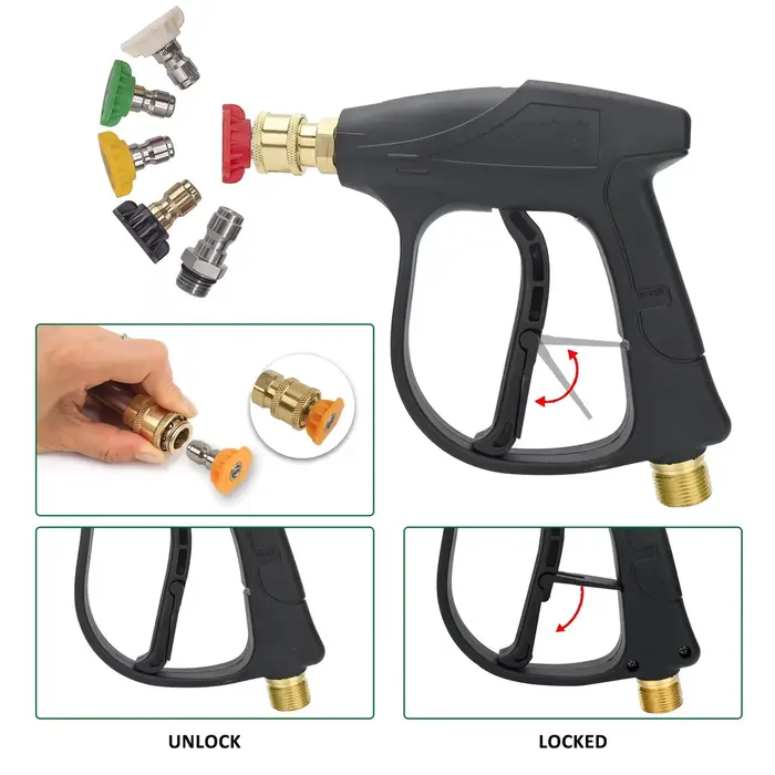 Nettoyeur haute pression pour le nettoyage de voiture