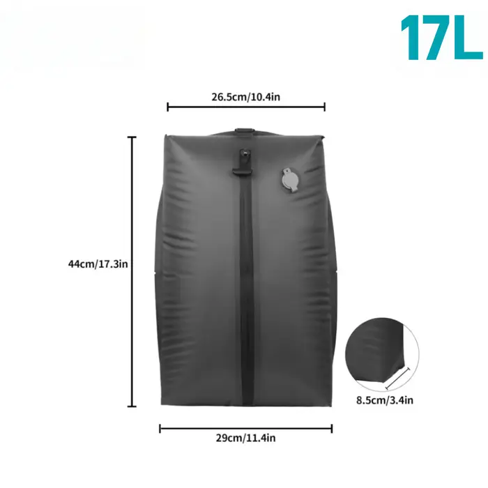 Sacs de compression sous vide 17L pour le voyage