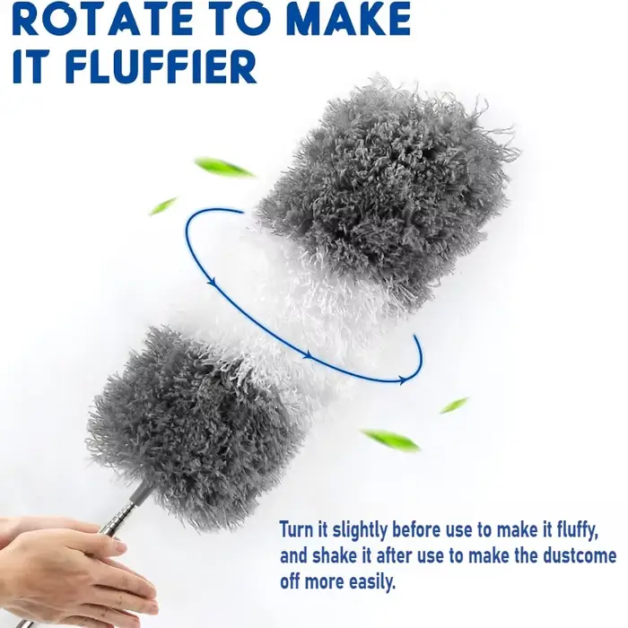 Brosse plumeau en microfibre de 2.8M