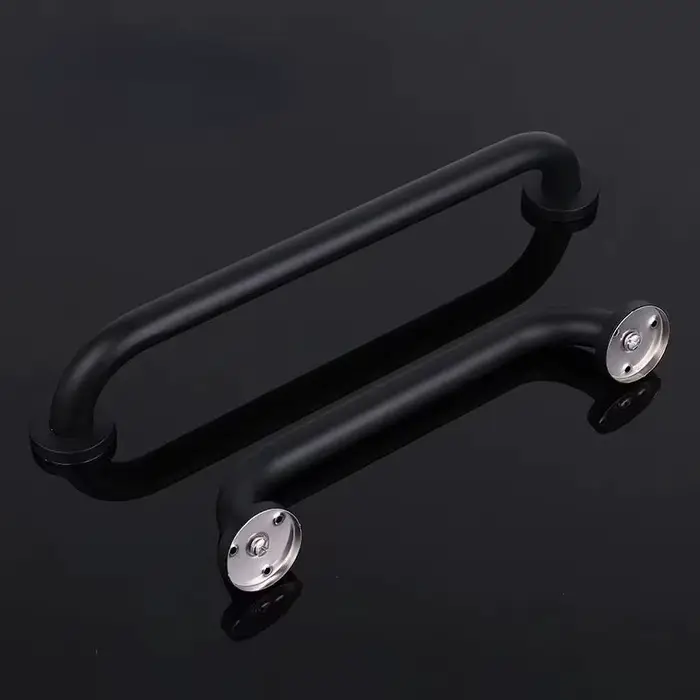 Barre d'appui noire 30/40/50cm pour personnes âgées