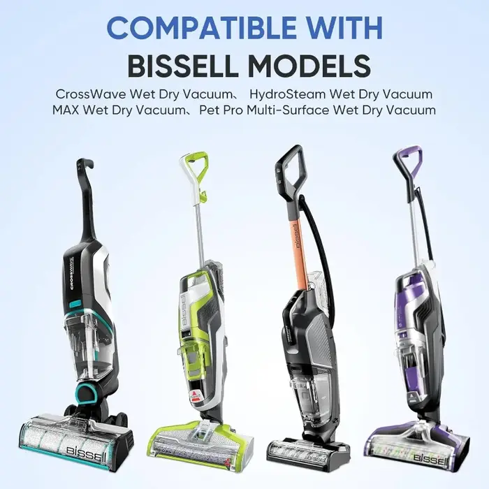 Filtres Bissell Crosswave compatibles avec les modèles 1785 3888A 2551 Pet Pro 2306 2554 2596 HydroSteam 35151 3518 - Lot de 2