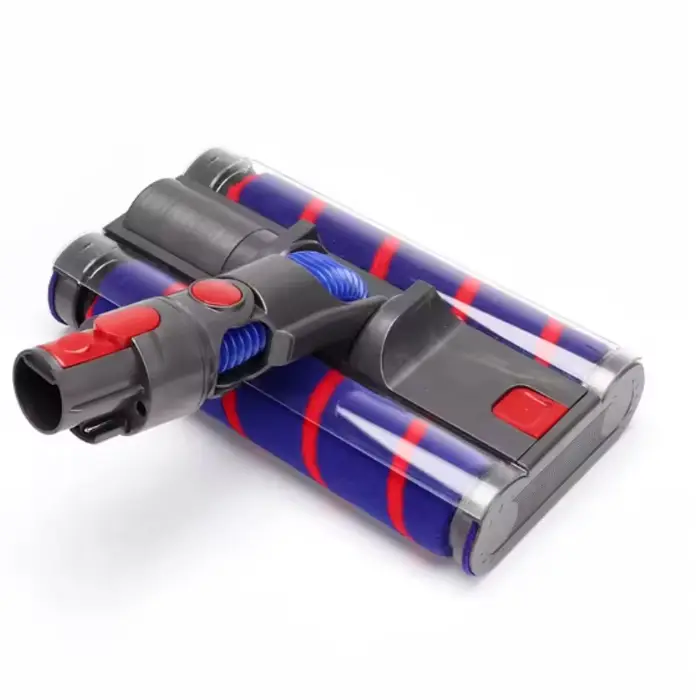 Tête de nettoyage à double brosse à rouleaux souples pour aspirateur Dyson séries V7