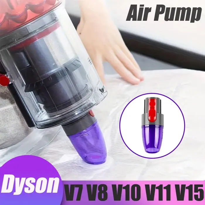 Pompe à tête d'aspiration pour aspirateur Dyson V7 V8 V10 V11 V15 SV10 SV12 SV14, sac d'aspiration d