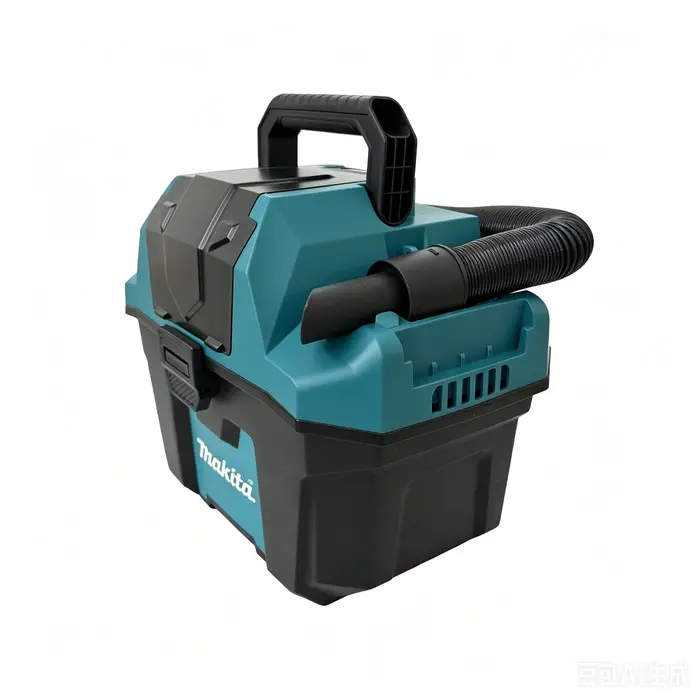 Aspirateur sans fil Makita, machine de nettoyage de sols, aspirateur eau et poussière pour la maison et l'atelier, alimentation Li-ion.