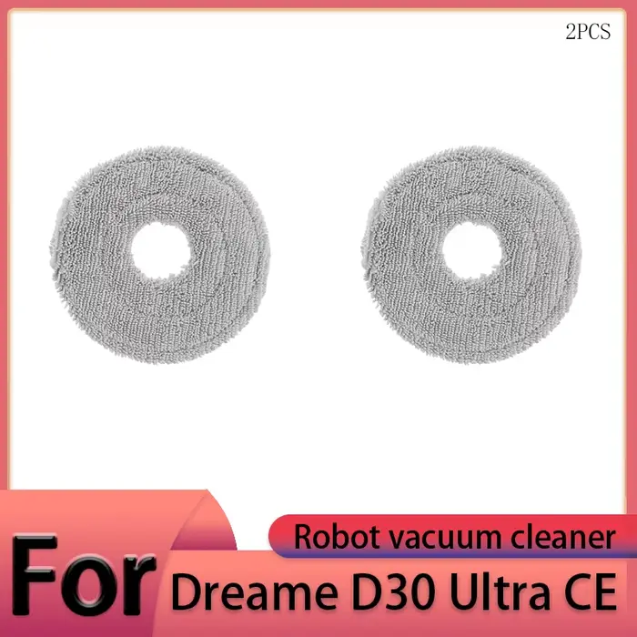 Accessoires pour aspirateur robot Dreame D30 Ultra CE : brosse principale, brosse latérale, filtre H