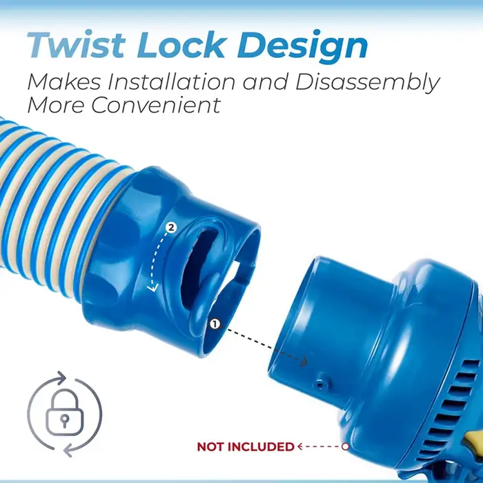 Adaptateur de tuyau d'aspiration de piscine pour Zodiac