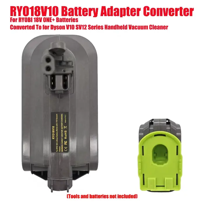Adaptateur de batterie RYO18V10 pour batteries RYOBI 18V ONE+
