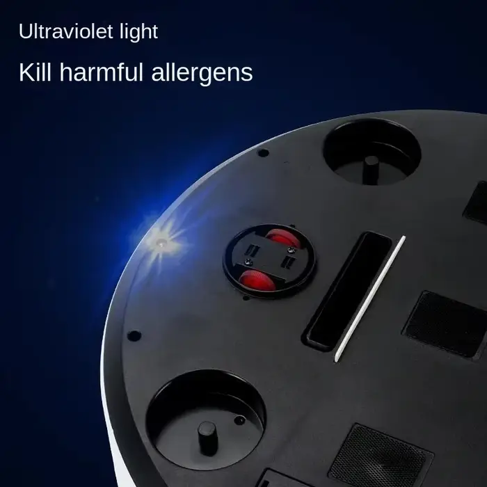 Aspirateur robot intelligent sans fil 5-en-1 multifonctionnel, super silencieux, aspirant, nettoyant et humidificateur pour usage domestique, appareil électroménager