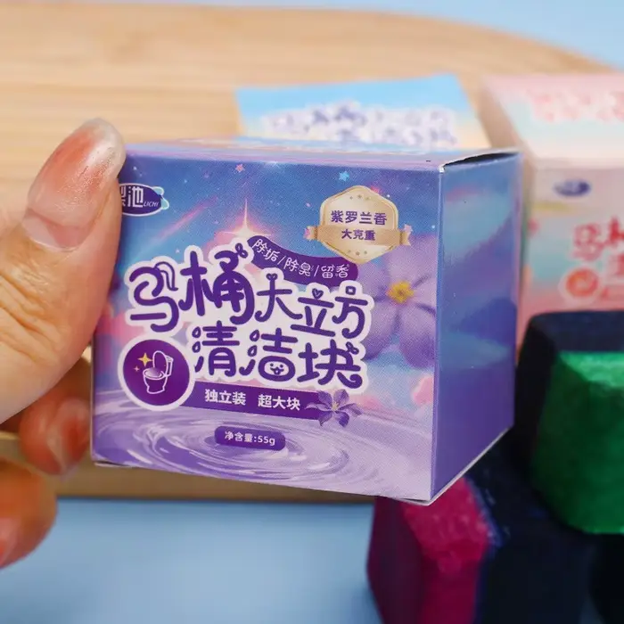 Mini Cube nettoyant pour cuvette de toilette