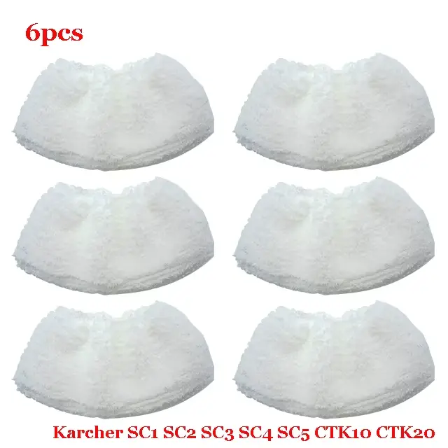 Accessoires pour nettoyeur à vapeur Karcher SC1 SC2 SC3 SC4 SC5 CTK10 CTK20, tête de brosse, chiffon