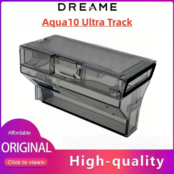 Dreame Aqua 10 Ultra Track Original - Conteneur de dépoussiérage à vidage automatique pour aspirateur - Pièce de rechange - Boîte à poussière