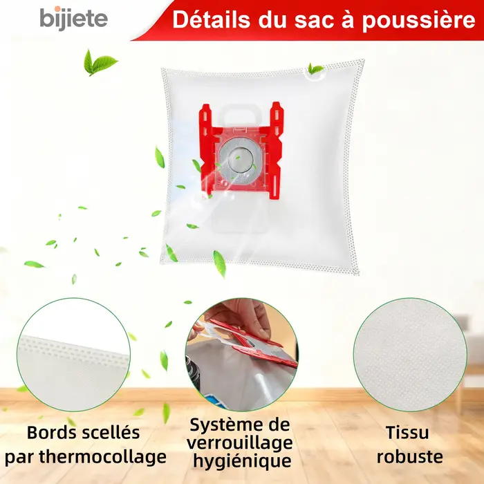 Sacs PowerProtect pour aspirateur Bosch Type G