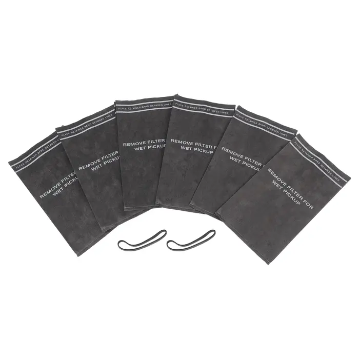 1 jeu de sacs filtrants pour aspirateur MultiFit VF2000 atelier adapté 2.5-5 WS01025F2