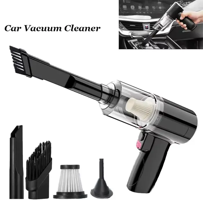 Aspirateur de voiture 120000 PA – Machine de nettoyage puissante pour voitures