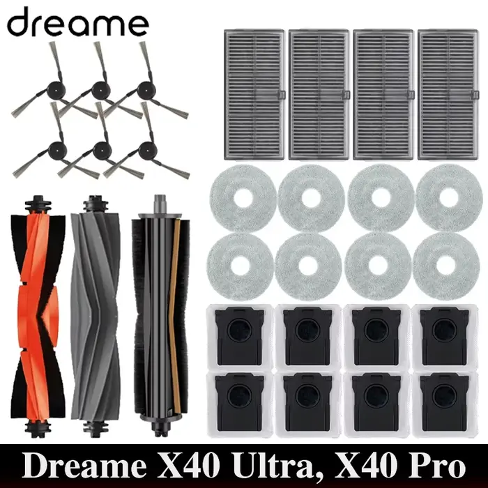 Dreame – pièces de rechange pour aspirateur Robot X40 Ultra / X40 Pro