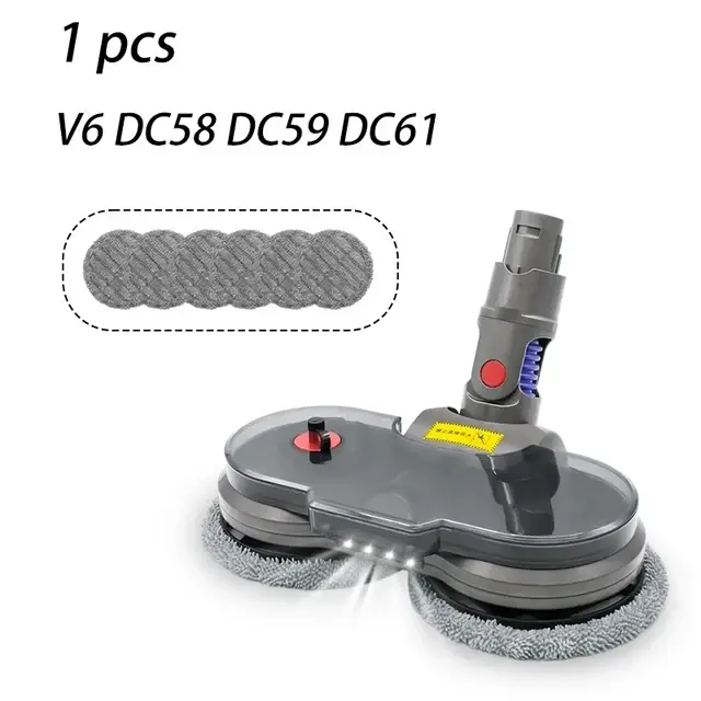 Pour Dyson V6 V7 V8 V10 V11 V15 aspirateur vadrouille fixation avec réservoir d'eau amovible électrique tête de