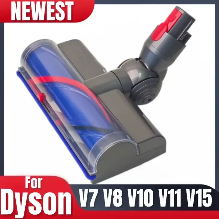 Brosse rotative pour aspirateur Dyson V15 V8 V11 V10 V7, brosse à poils pour sol, tête de sol motori