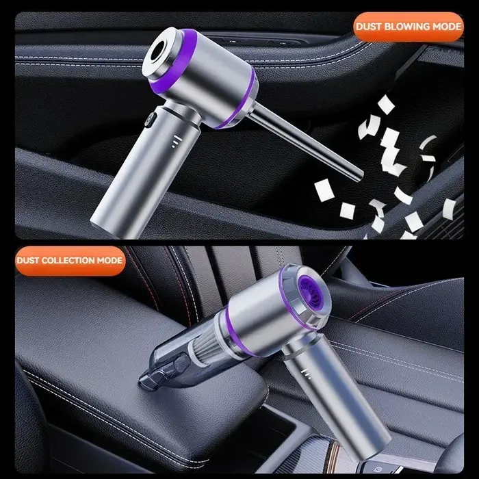 Aspirateur de voiture portable haute puissance, moteur sans balais sans fil, dépoussiéreur d'air injuste, machine de livres, appareil ménager, déterminer