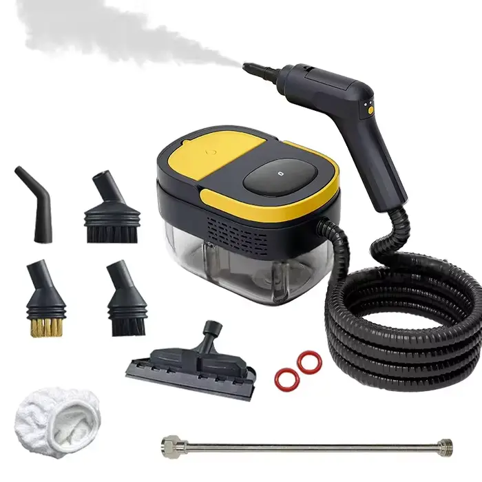 Nettoyeur vapeur portable HOMEFISH 2500W haute pression et température pour cuisine, hotte, voiture,