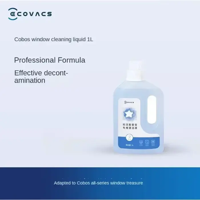 Solution de nettoyage originale ECOVACS WINBOT (1L) compatible avec tous