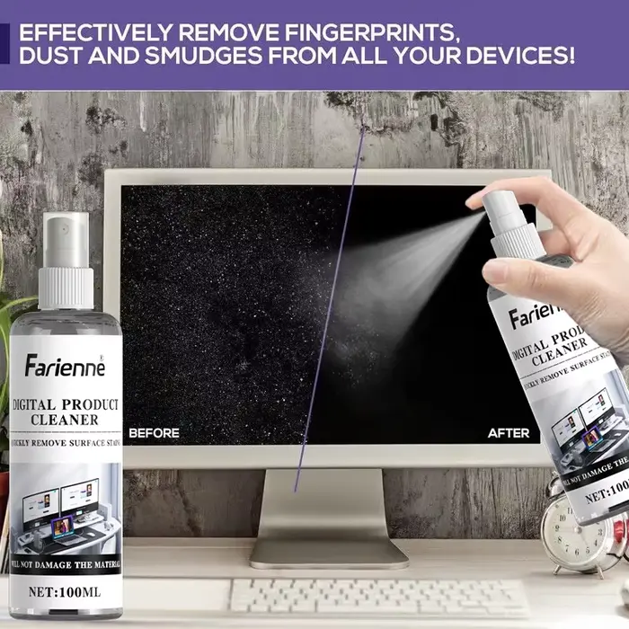Solution de nettoyage d'écran numérique Farienne 100ML