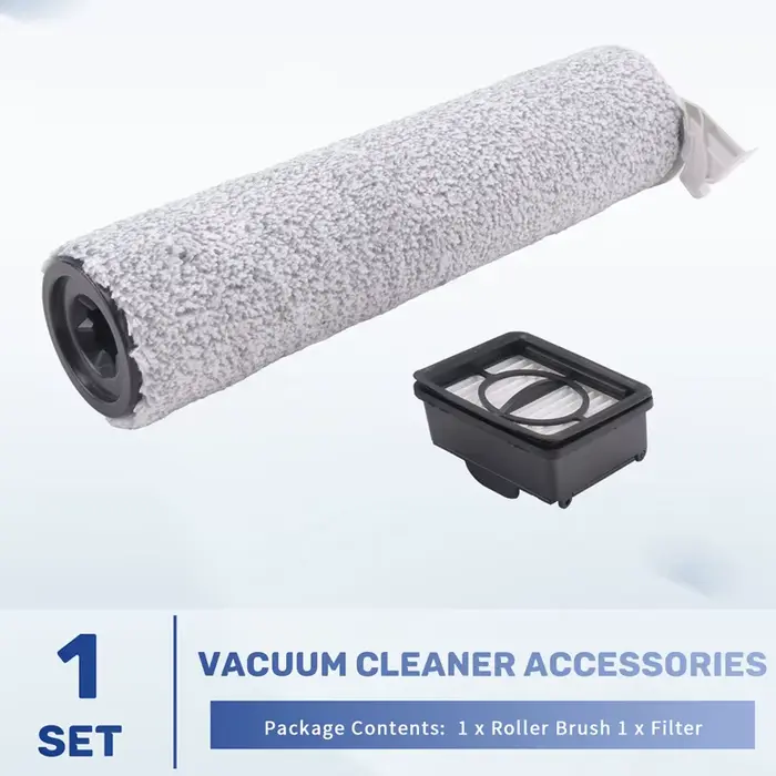 Pour Xiaomi Truclean W20 / 2c / 4c / 2 Lite brosse à rouleau et filtre aspirateur sec et humide
