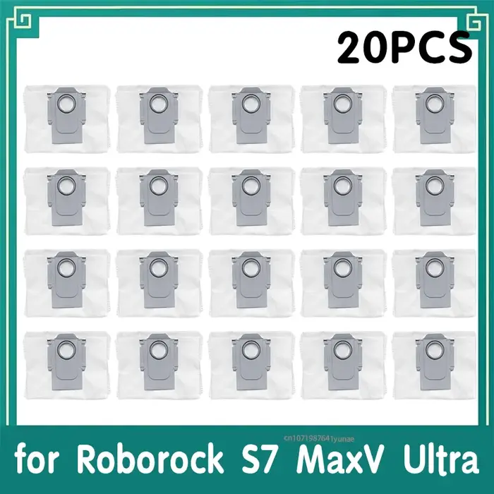 Sac à poussière Compatible pour Roborock S7 S8 G20 G10s