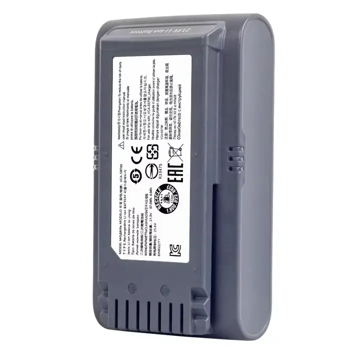 Batterie VCA-SBT90 21.9V 5000mAh pour aspirateur Samsung JET75 VS9000 JET90 JET90E VS20R9078S2 VS20R9074S2 VS20T7551P5