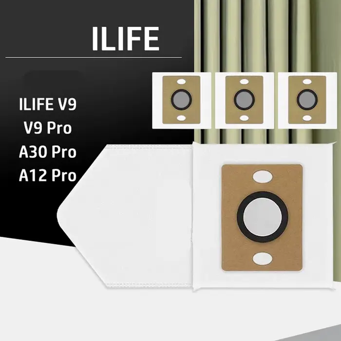 Sacs à poussière pour aspirateur robot à vidage automatique ILIFE V9