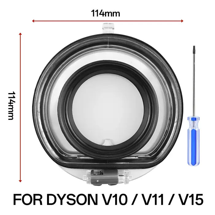 Couvercle inférieur du seau de collecte de poussière pour aspirateur Dyson V6 V7 V8 V10 V11 V15