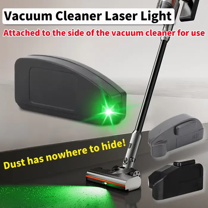 Lumière laser pour aspirateur